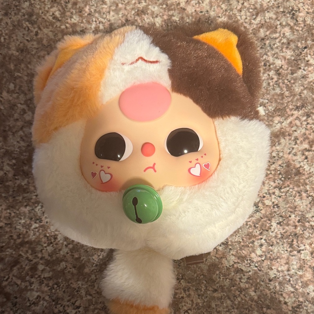 baby three cat zipper pouch